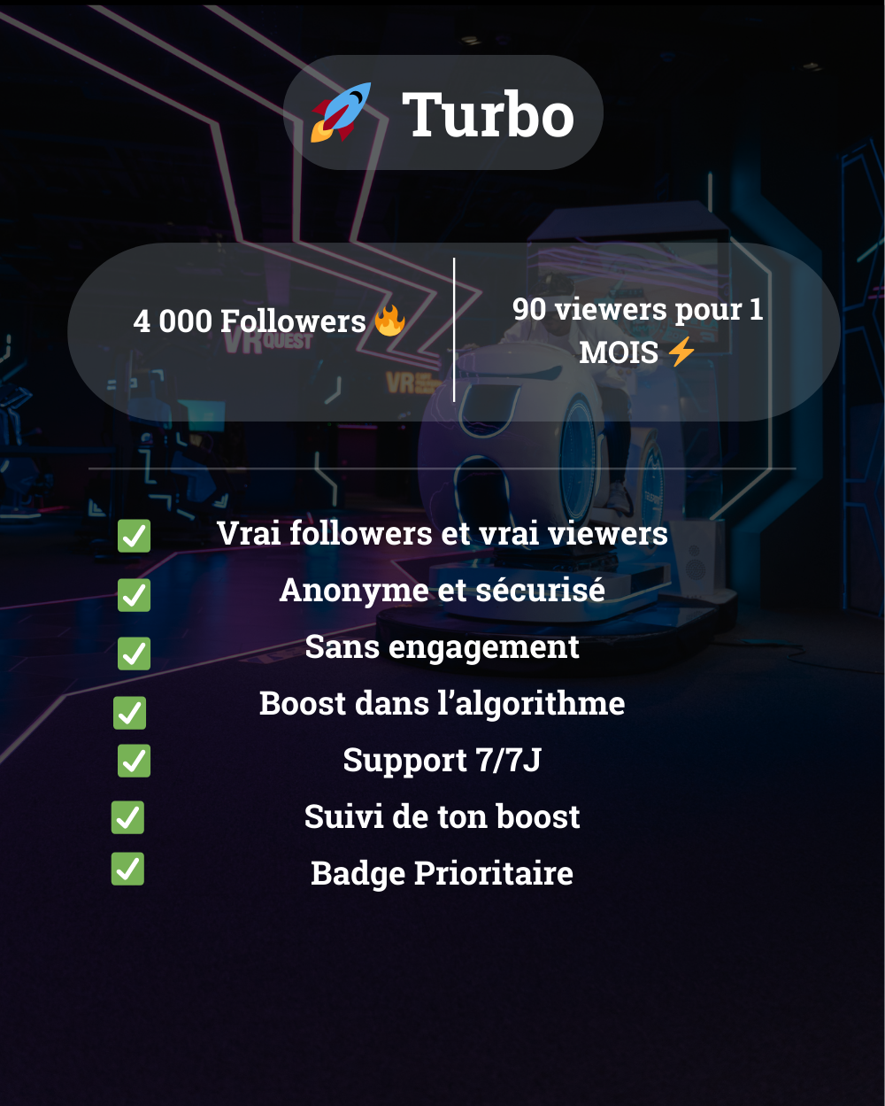 🚀Abonnement Turbo