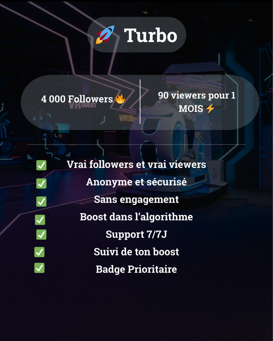 🚀Abonnement Turbo